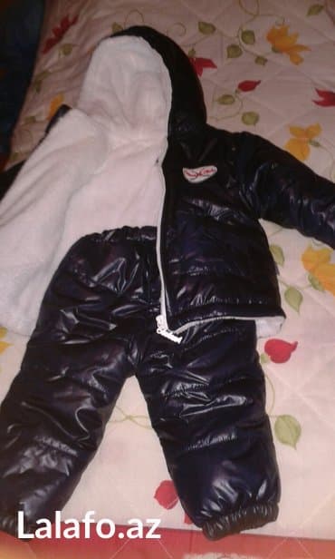 üst geyimi: Oğlan uşağı üçün kurtka dəsti satılır. 2-3 ayından geyinilə bilər — 1