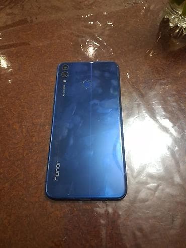 Техника и электроника: Honor 8X, 64 ГБ, цвет - Голубой — 3