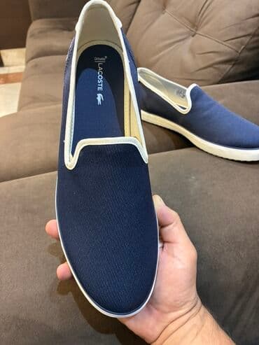 goy daş: Məhsul: Kişi slip-on krossovkaları (Lacoste) - Model: Lacoste slip-on — 3