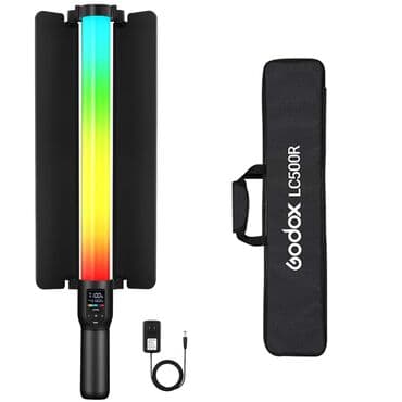 isig: Godox LC500R RGB LED işığı, fotoqrafiya və videoqrafiya üçün nəzərdə — 2