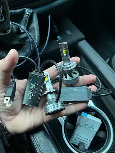 Kompressorlar: Avtomobil üçün ön LED faralar (kit, 2 ədəd) - Güclü və fokuslanmış — 1