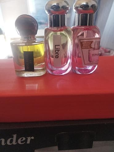 dior sauvage parfum: Mini ətir seti30ml - 3 ədəd mini flakon: 1) Molecule 01 – şəffaf — 1