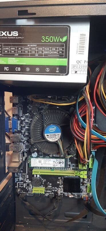 manitor 27: İntel xeon e3 1225 i5 3470 ilə eyni gücdədi Ram 8 128 m2 ssd 22 lg — 3