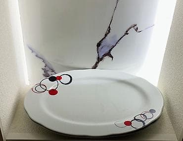 xina dekor: 4 Ədəddir. 2-si Böyük Aş buludu 35 sm-dir. 2-si isə 25 sm-dir — 3