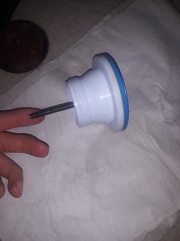 sandık: Mətbəx/Qab‑yuyan üçün sızdırmaz lavabo süzgəci və alt qoşma hissəsi - — 1