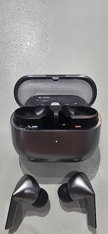 Б/у Беспроводные (Bluetooth) Наушники, Samsung, цвет - Серый — 2