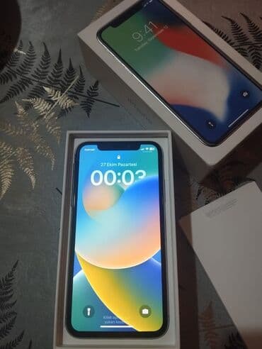 сколько стоит iphone 10: IPhone X, 64 ГБ, Серебристый, Face ID — 1