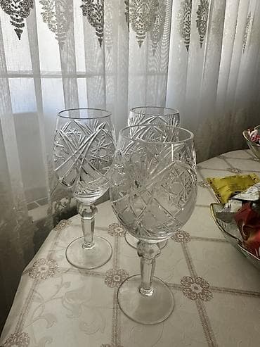 çaxır bakalı: Qədəhlər, Xrustal — 1