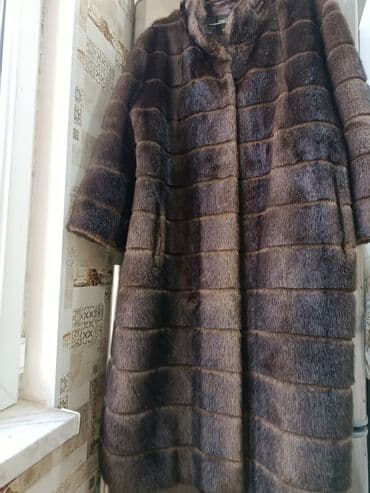 Plaşlar: Kürk, 5XL, rəng - Qəhvəyi — 1