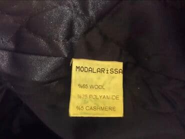 turkler kurtkaya ne deyirler: Palto, S, rəng - Göy — 3