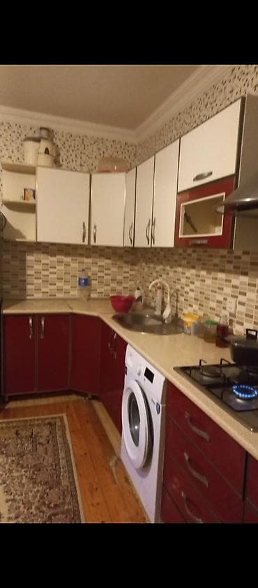 qlobus sekli: Mətbəx mebeli dəsti 7 metr akril - Üst və alt modullar: çoxsaylı şkaf — 2