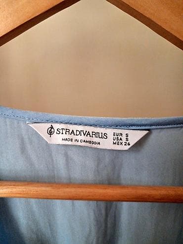 Stradivarius cropped long-sleeve blouse. S ölçü. 10/10 - defektsiz — 3