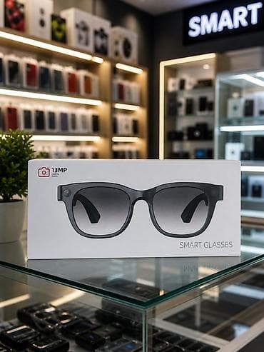 viar gozluk: Smart Eynək – 13 MP kamera ilə Xüsusiyyətlər: - Gözlük çərçivəsinə — 2