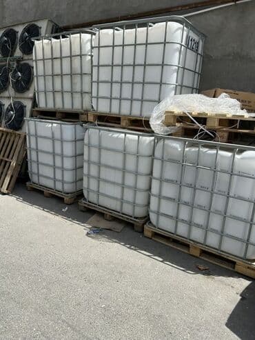 işlənmiş su çənləri: Bak, Plastik, 1000 l l, İşlənmiş, Ünvandan götürmə — 1