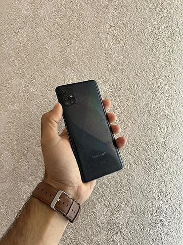 Samsung Galaxy A51, 128 GB, rəng - Göy, Barmaq izi, Düyməli, Face ID lalafo.az -da Samsung Galaxy A51, 128 GB, rəng - Göy, Barmaq izi, Düyməli, Face ID