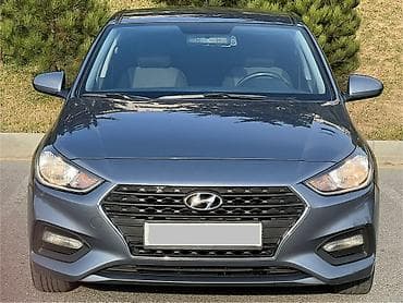 Hyundai Accent sedan - Kuzov: 4 qapılı sedan, boz (metalik) rəng -