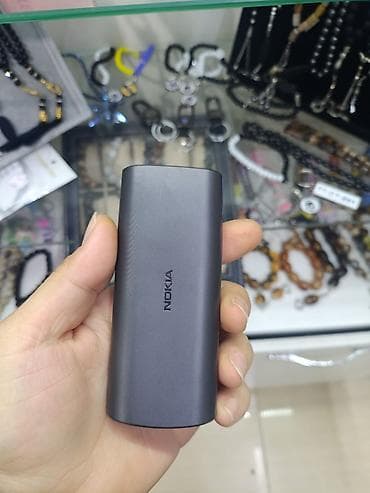 stasionar ev telefonu: Nokia 105 4G, rəng - Boz, Düyməli — 2
