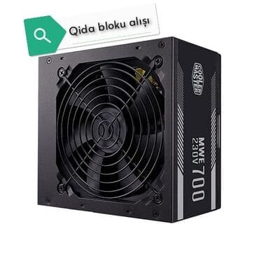 33 watt adapter: Qida bloku Cooler Master, 500 W, İşlənmiş — 1
