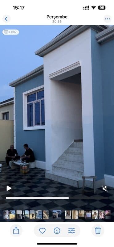 yeni əmlak az: 4 otaqlı, 107 kv. m, Yeni təmirli — 2