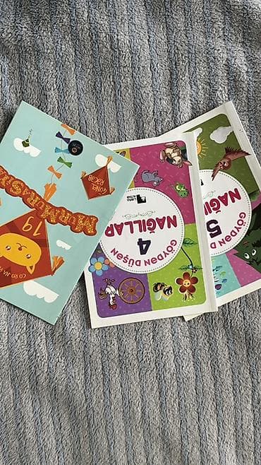 ucuz usaq oyuncaqlari: Uşaqlar üçün öyrədici kitab dəsti - Dəstə daxildir: - “Goydən Düşən — 1