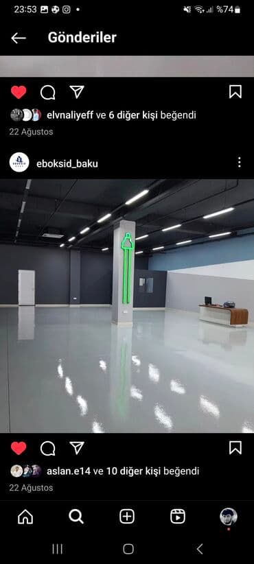 şu çəni: Eboksid Xüsusiyyətləri: -gigiyenikdir -tozlanmır -antibakterialdır — 14