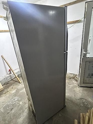 soyuducu kamera satilir: 2 qapılı Toshiba Soyuducu Satılır, rəng - Gümüşü, Təkərli — 2