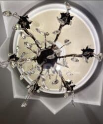 su qizdirici krant: Çılçıraq, 6 lampa — 2