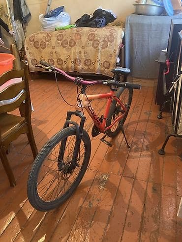 Zigzag dağ/şəhər velosipedi - Çərçivə: alüminium görünüşlü, idman