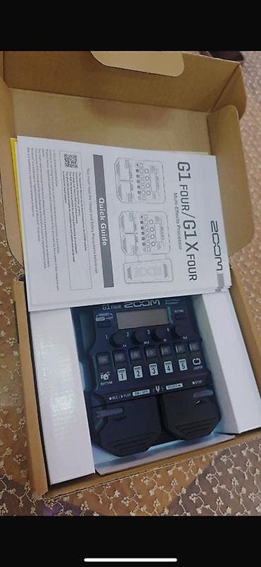 pa 4x: Zoom G1 Four prosessoru klarnet ucun sesleri yazilib tezedir — 2