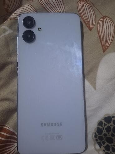 Samsung Galaxy A06, 256 GB, rəng - Ağ, Düyməli, Barmaq izi, İki sim kartlı