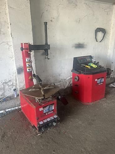 teker aparat: Avtomobil şin servisi üçün avadanlıq komplekti Tərkib: - Şin — 1