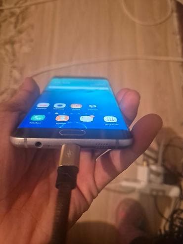 Аудиотехника: Samsung Galaxy Note 5, 32 ГБ, цвет - Черный, Отпечаток пальца — 7