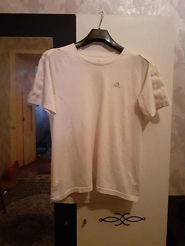 herbi geyim: Futbolka, Adidas, L, rəng - Ağ — 5