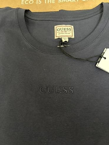 guess: Futbolka, Guess, XL, rəng - Göy — 3