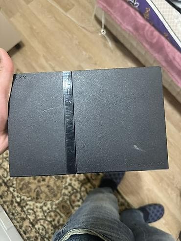 tv kransteyn: Sony PlayStation 2 Slim (PS2 Slim) oyun konsolu endirim olacag — 2