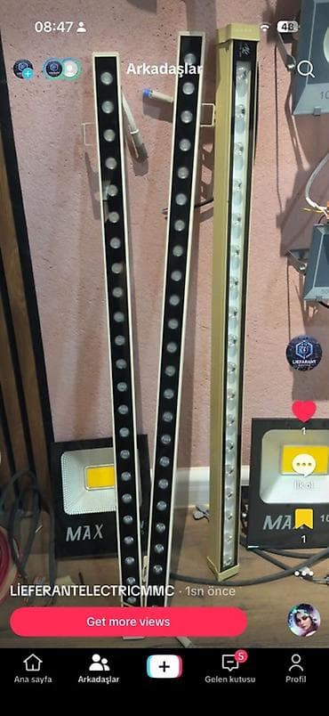 led projektorlar: LED proyektor və lineer LED işıq panelləri Məhsul təsviri: - Yüksək — 1