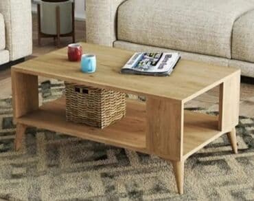 metbex ustolu: Журнальный стол, Новый, Нераскладной, Ламинат, Прямоугольный стол — 2