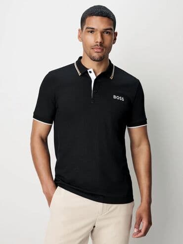 Köynəklər: Polo köynək, Boss, 2XS, rəng - Qara — 1