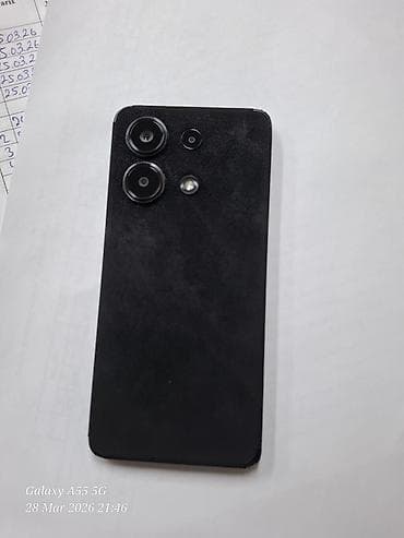 xiaomi not 3: Redmi Note 13, 256 GB, rəng - Qara, Barmaq izi — 3