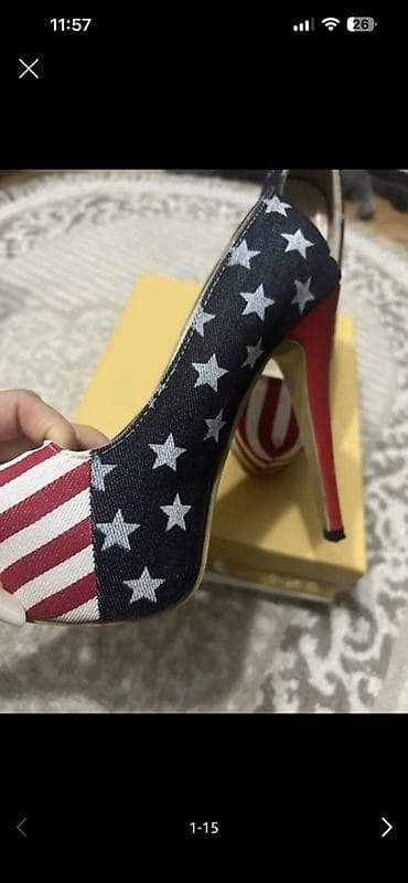Женская обувь: Qadın yüksək daban ayaqqabıları – VAYA - Model: Platformalı stiletto — 3
