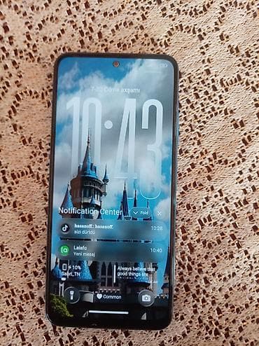 телефон fly fs521 power plus 1: Redmi 11, 64 ГБ, цвет - Голубой, Отпечаток пальца — 2