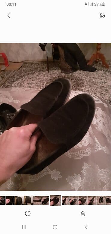 Свадебные платья и аксессуары: Kişi ayaqqabıları dəsti 5cutdur .nabuk botinka razmer.40 zamuj ayaqabi — 4