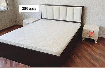 Yeni, İkinəfərlik çarpayı, Bazasız, Matras ilə, Siyirməsiz, Azərbaycan