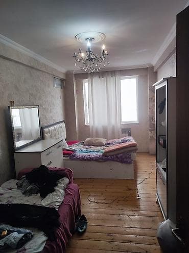 esed ehmedov kucesi: 1 otaqlı mənzil – mətbəx və dəhlizli - Plan: girişdə uzun dəhliz, ayrı — 5