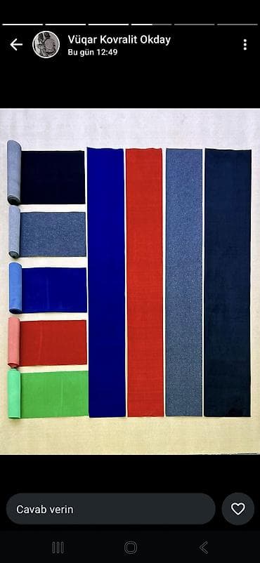 Məhsul: İran isdesalı olan kovrolitlərimiz munasib qiymətə ala