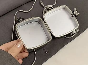 pul yığmaq ucun qab: Yenı balaca sumka. Terz aksesuar — 6