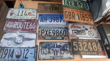 Dekorativ nömrələr. Yenidirlər. Ölçüləri:15sm-30sm. Kafe, restoran və