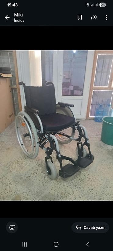 Mexanik əlil arabası - Korpus: yüngül və möhkəm metal çərçivə -