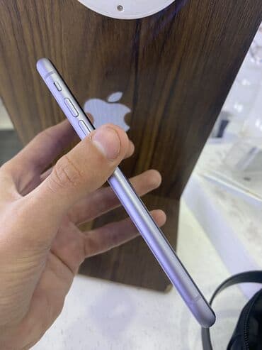 iphone 11 vietnam: IPhone 11, 64 GB, Deep Purple, Zəmanət, Simsiz şarj, Face ID — 5