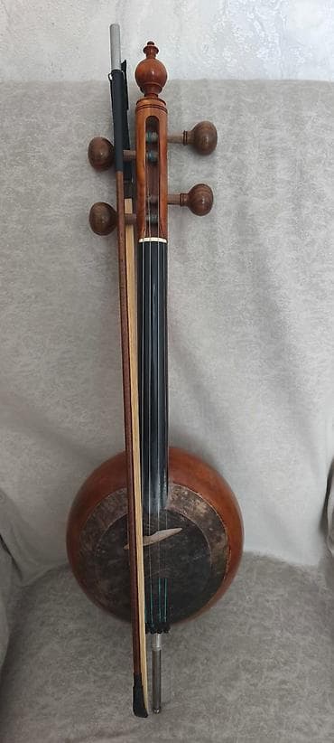 tar aleti: Kamança – milli simli yaylı musiqi aləti - Korpus: bütöv ağacdan — 4